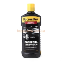 Полироль DoctorWax с полифлоном черный DW8401 300мл